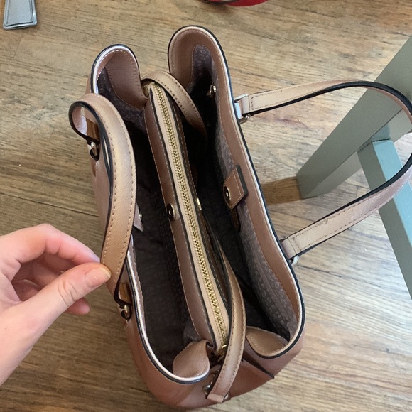 Kate Spade Rose Gold Leather Tote - Picture 2 of 2